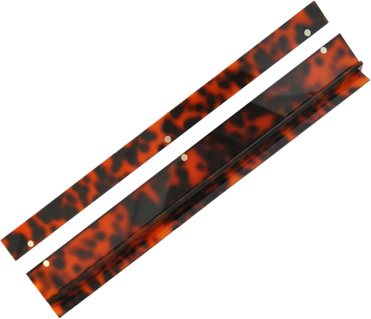 Mahjong Tegelhouders - Mahjong Putter - Spel Organisatie - Robuust Antislip Acryl - 44.5 x 6.5 cm