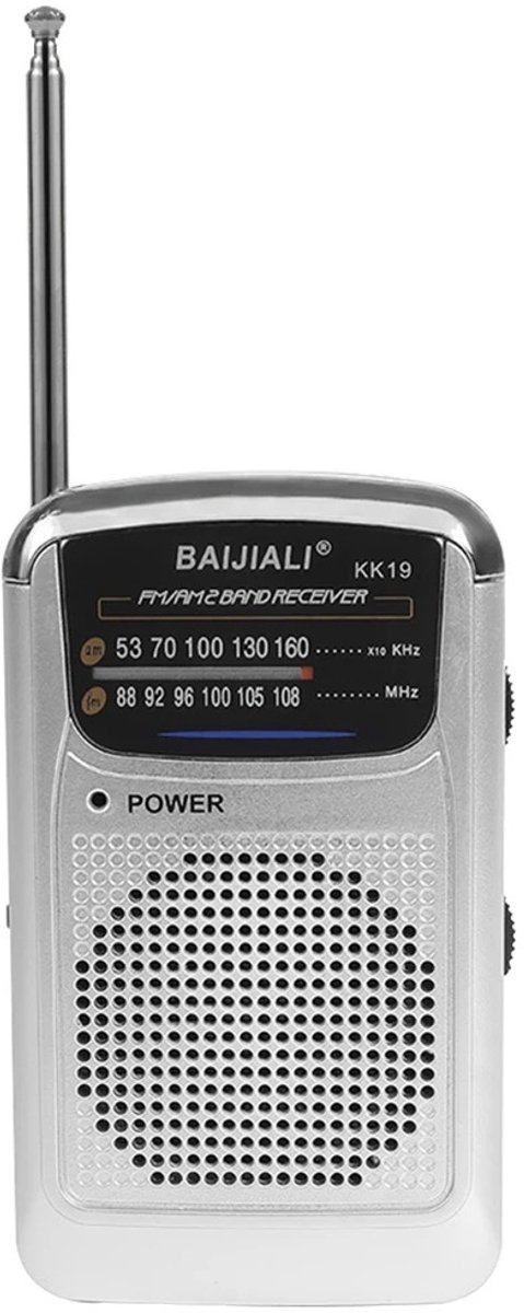 Zolara Noodradio Draagbaar AM/FM/SW - Mini Radio met Luidspreker en Antenne voor Noodpakket, Camping & Outdoor - Portable radio - Noodpakket