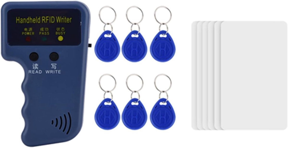 RFID Kaartlezer - ID Kopiëerder - Toegangscontrole - Draagbaar Ontwerp - 13 x 8 x 4 cm