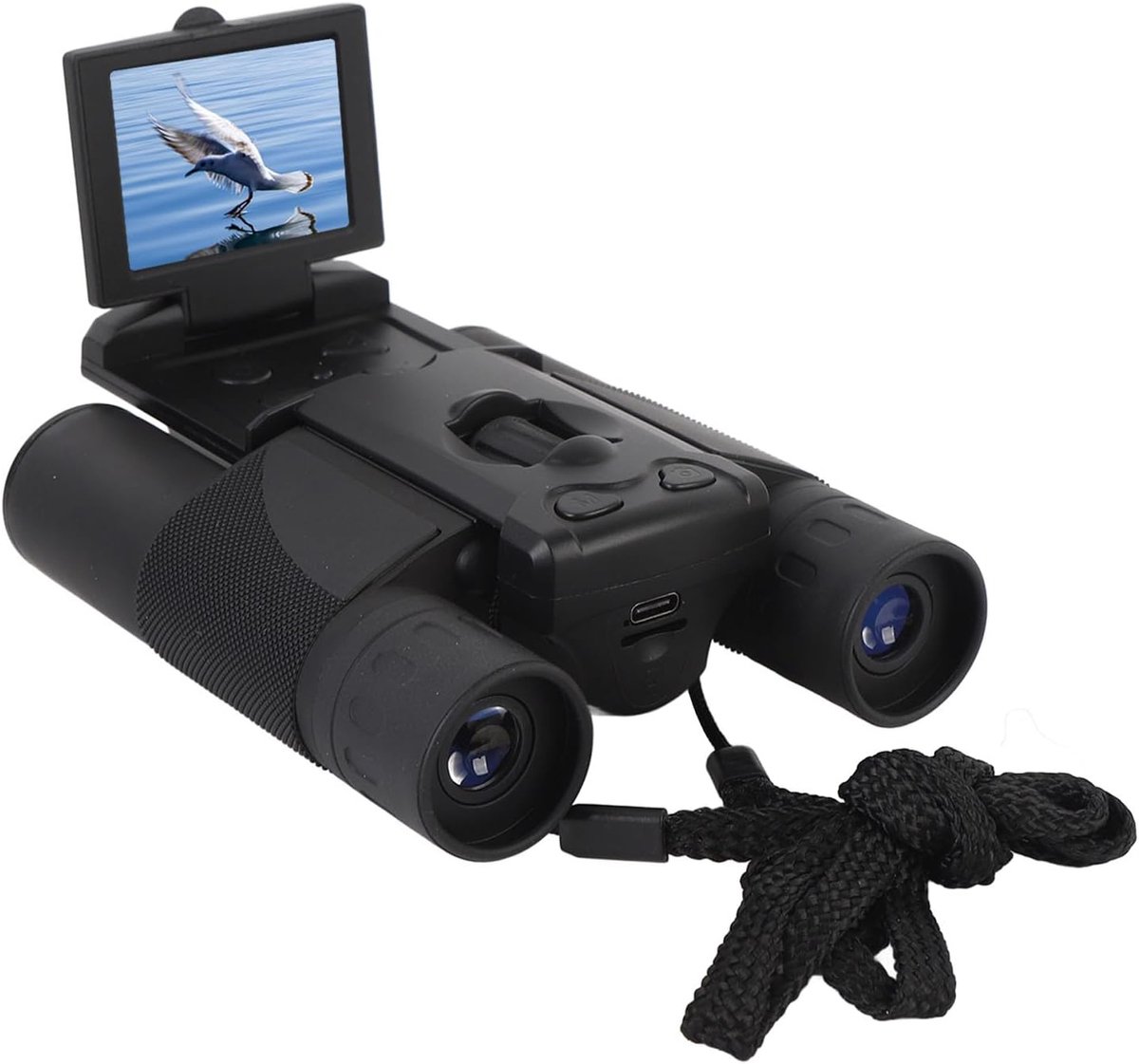 Digitale Verrekijker Camera - Telescoop met lens - Vogels kijken buiten - 2 inch kleurenscherm - 10x vergroting 8x zoom