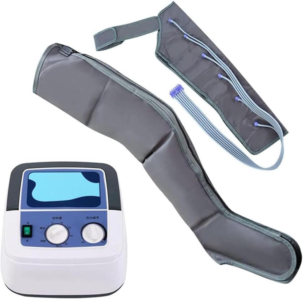 Beenmassageapparaat - Luchtcompressie Massager - Ontspanning Benen - 4 Luchtkamers - 3 kg