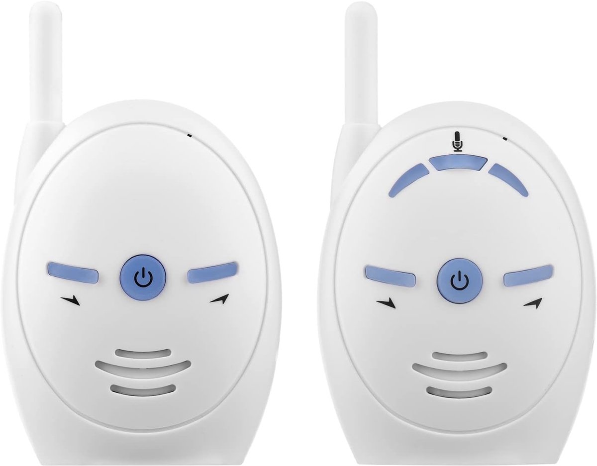 Draadloze Babyfoon - Audio Monitor - Baby Bewaking - Tweeweg Gesprek - 200m Bereik