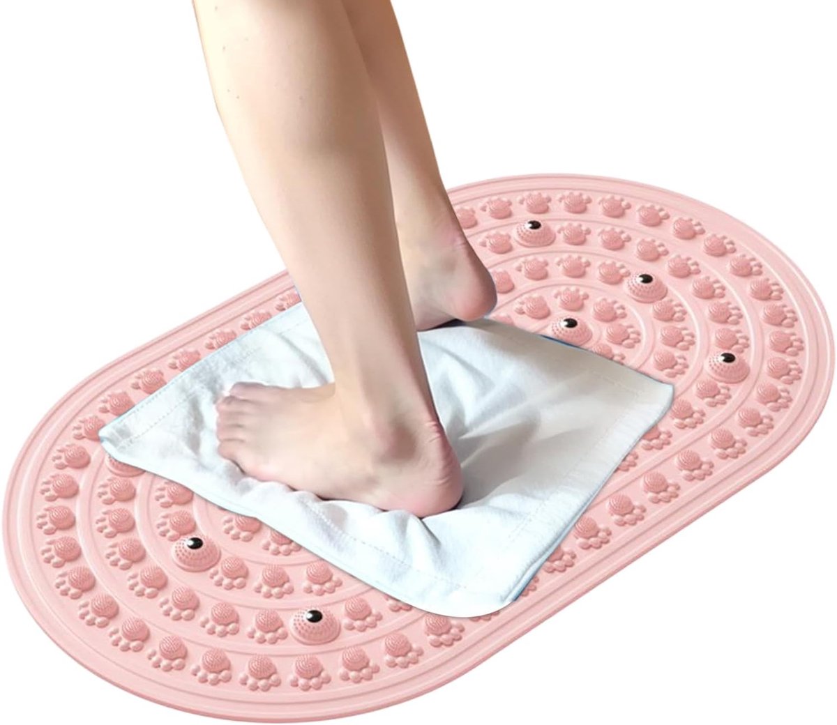 Voetmassagemat - Ontspanningskussen - Stress Verlichten - Opvouwbaar Antislip - 40 x 58 cm