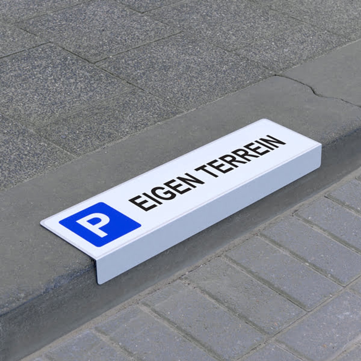 Stoeprandbord - Eigen Terrein