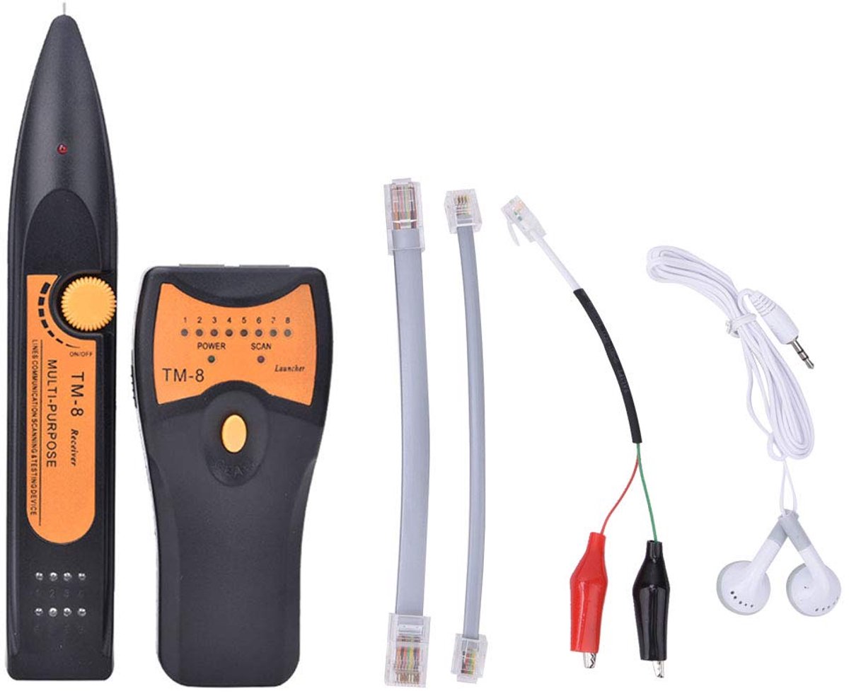 Kabeltester - Draadtracker - Netwerk Installatie - RJ45 RJ11 Detectie - 3km Bereik