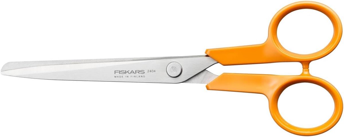 Universele Keukenschaar - Kleine Schaar - Keukenwerk - Ergonomische Greep - 16 cm - Oranje