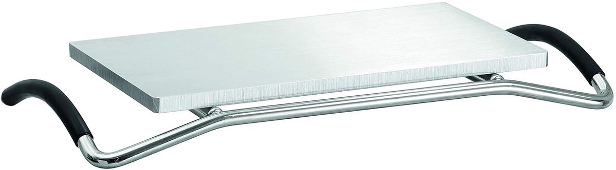 Reserveplaat warmhoudplaat - Onderdeel verwarmingsschaal - Buffet warmhouden - Duurzaam materiaal - 28 x 16.5 cm