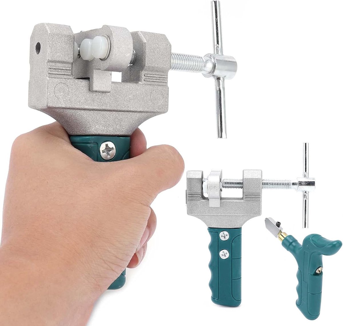 Handmatige Tegelopener - Tegelsnijder Breker - Wandtegels Snijden - Ergonomisch Ontwerp - Tot 15mm Dikte
