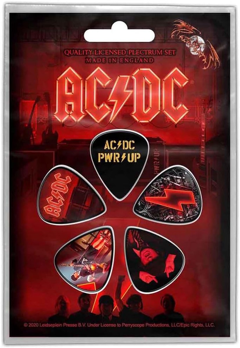 Plectrum Set - Gitaar Picks - Muziek Maken - Set van 5 - 30mm x 30mm - Veelkleurig