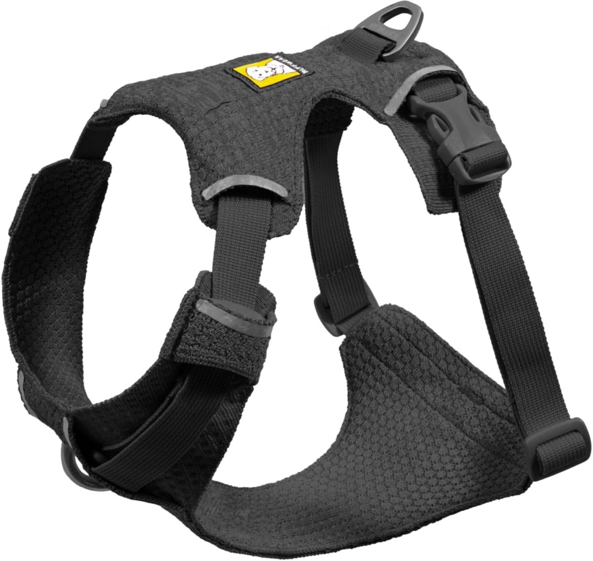 Hondenharnas - Honden tuigje - Dagelijkse wandelingen - Ontworpen gebreide constructie - Medium - Basalt Grijs