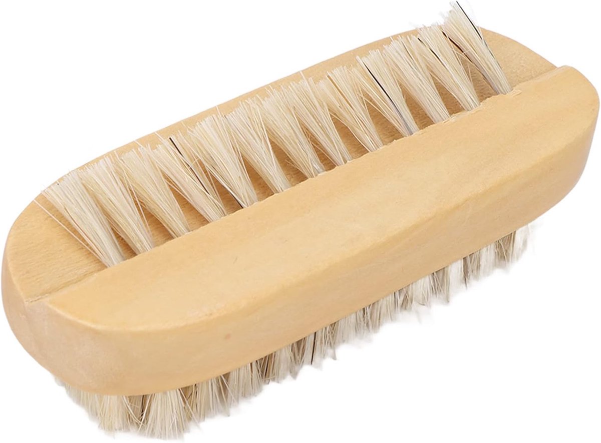 Nagelborstel - Nagelreiniger - Vuil Verwijderen - Dubbelzijdig Ontwerp - 10 x 4 x 3 cm