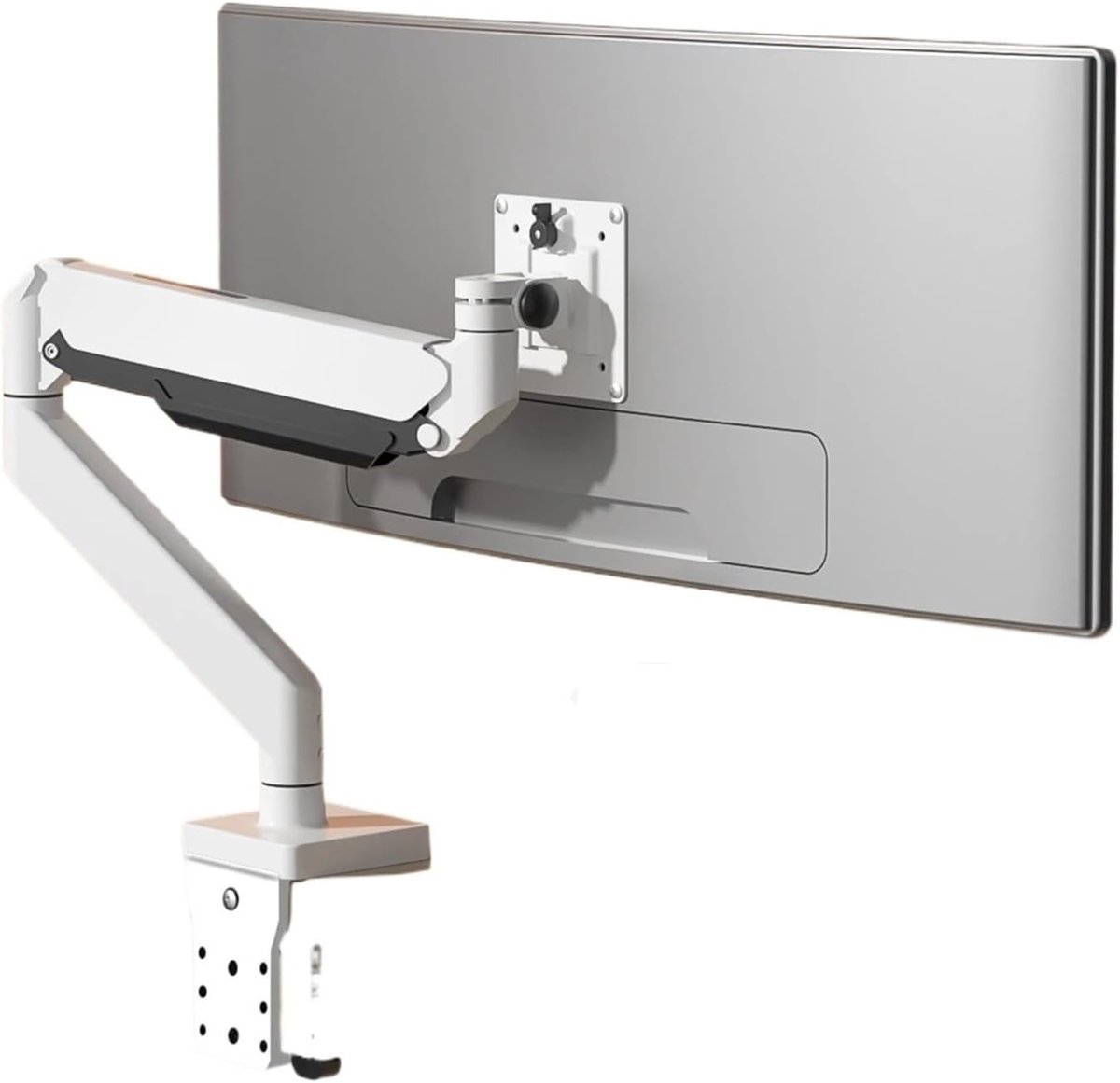 Monitor Arm - Bureau Beugel - Volledige Beweging - Gasveer Verstelbaar - 17-34 Inch