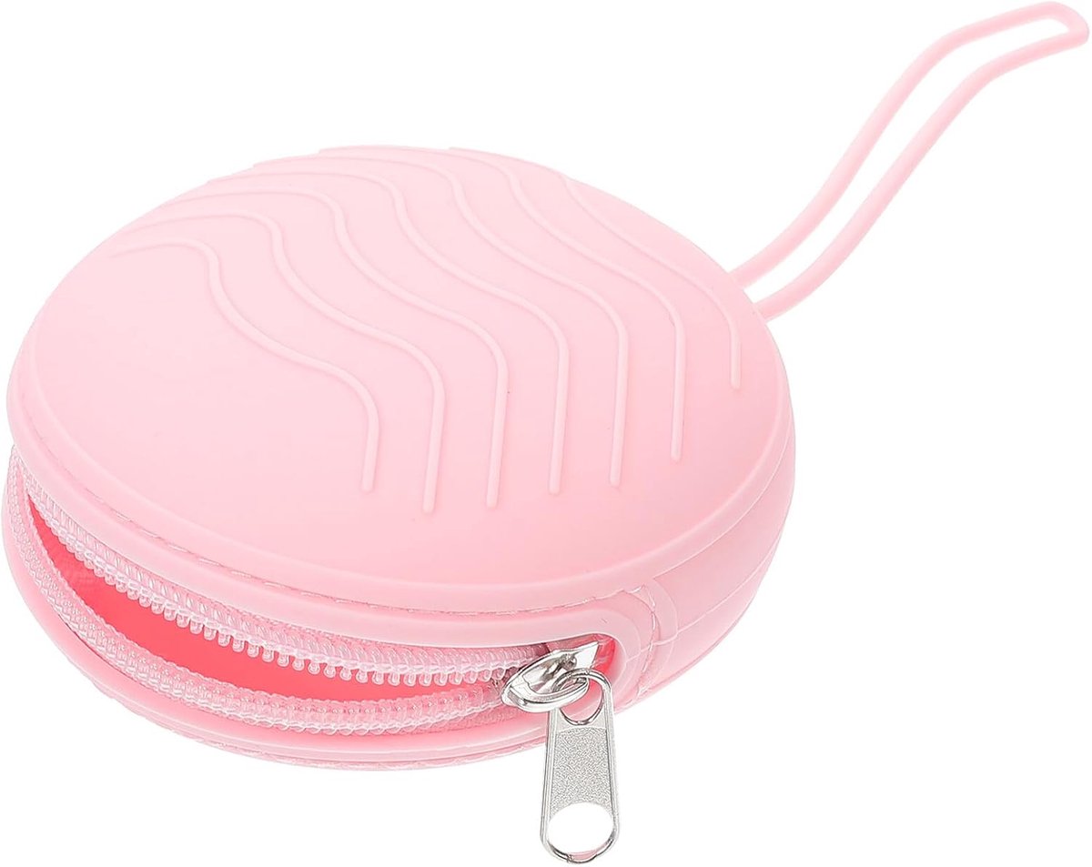 Opbergdoos Menstruatiecup - Tamponhouder Maandverbandtas - Veilig Opbergen - Harde Beschermhoes - 9x9x4 cm - Roze