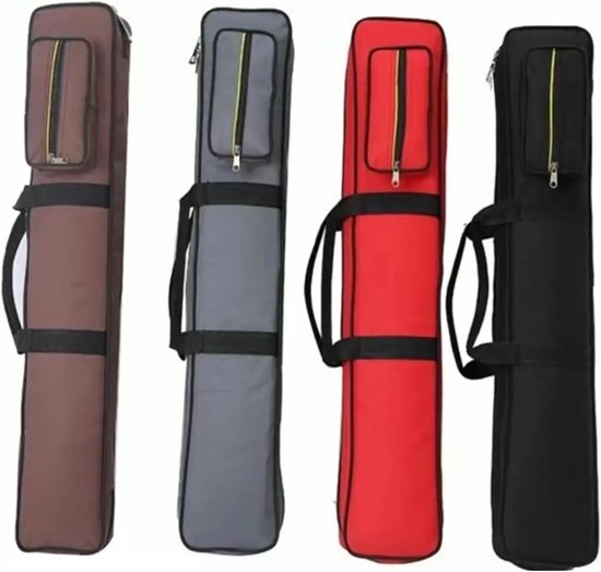 Biljart Keu Tas - Keuhouder Beschermer - Biljart Spelen - Compacte Draagtas - 83x14x7 cm - Blauw — afbeelding 3