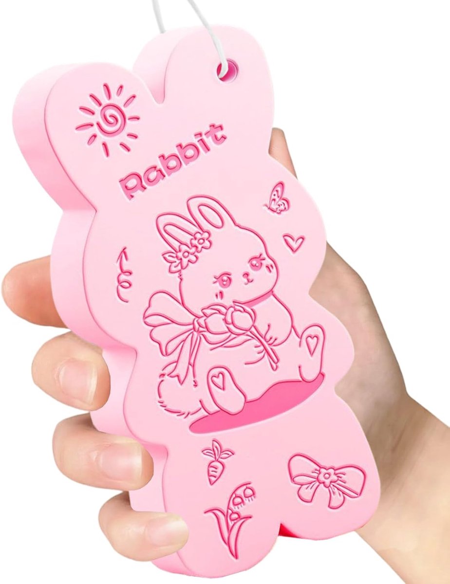 Douchespons Set - Bad Spons - Dagelijkse Reiniging - 3D Zachte Textuur - 12x6 cm - Blauw
