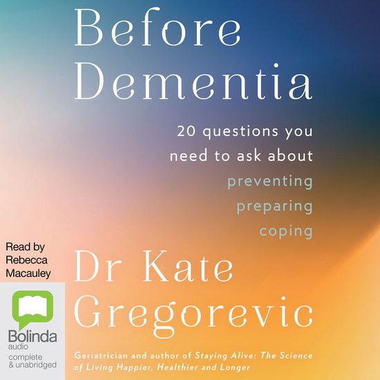 Before Dementia - cover