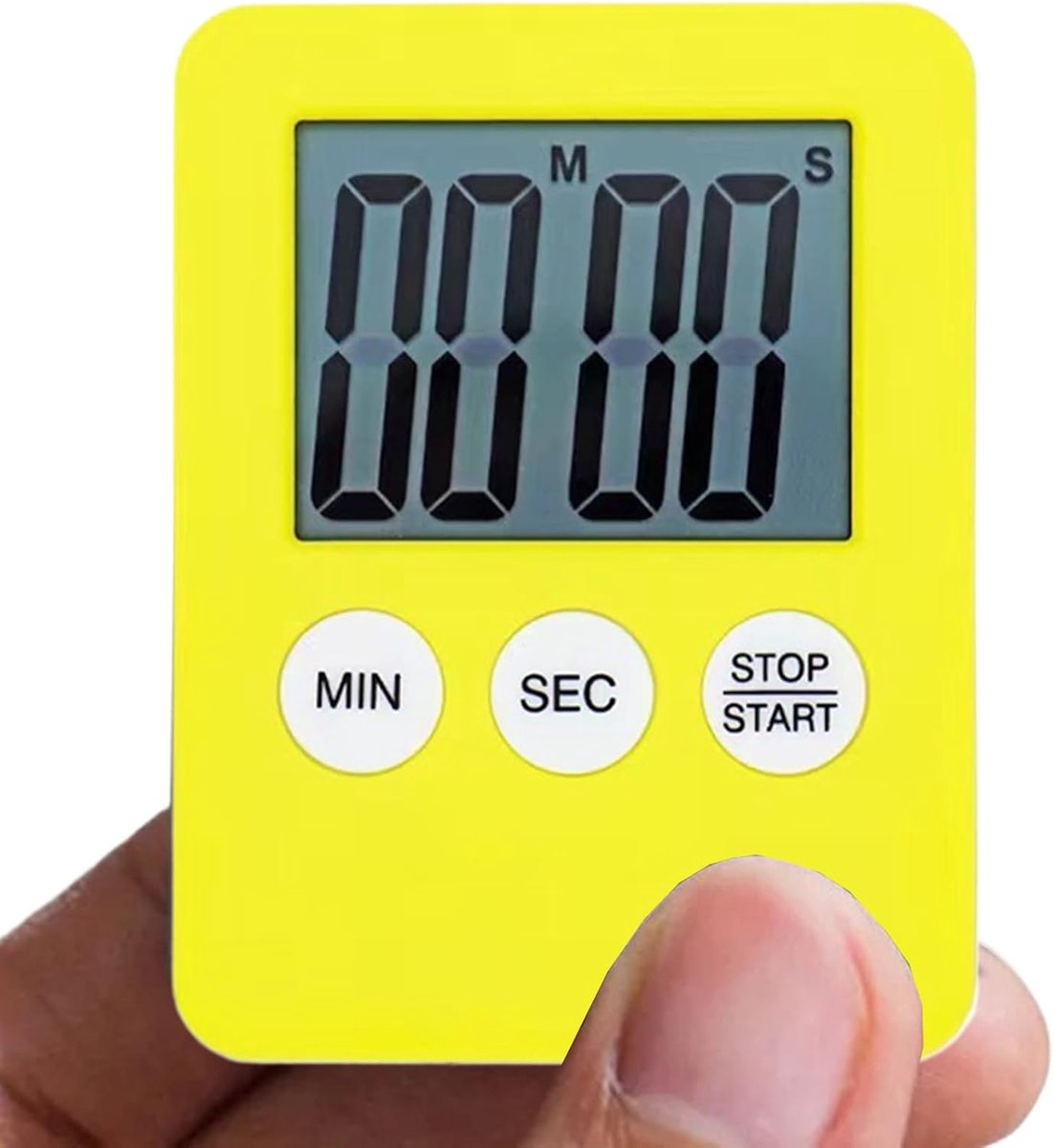 Digitale Keukentimer - Magnetische Timer - Efficiënt Plannen - 24-Uurs Tijdmeting - 7 x 53 cm