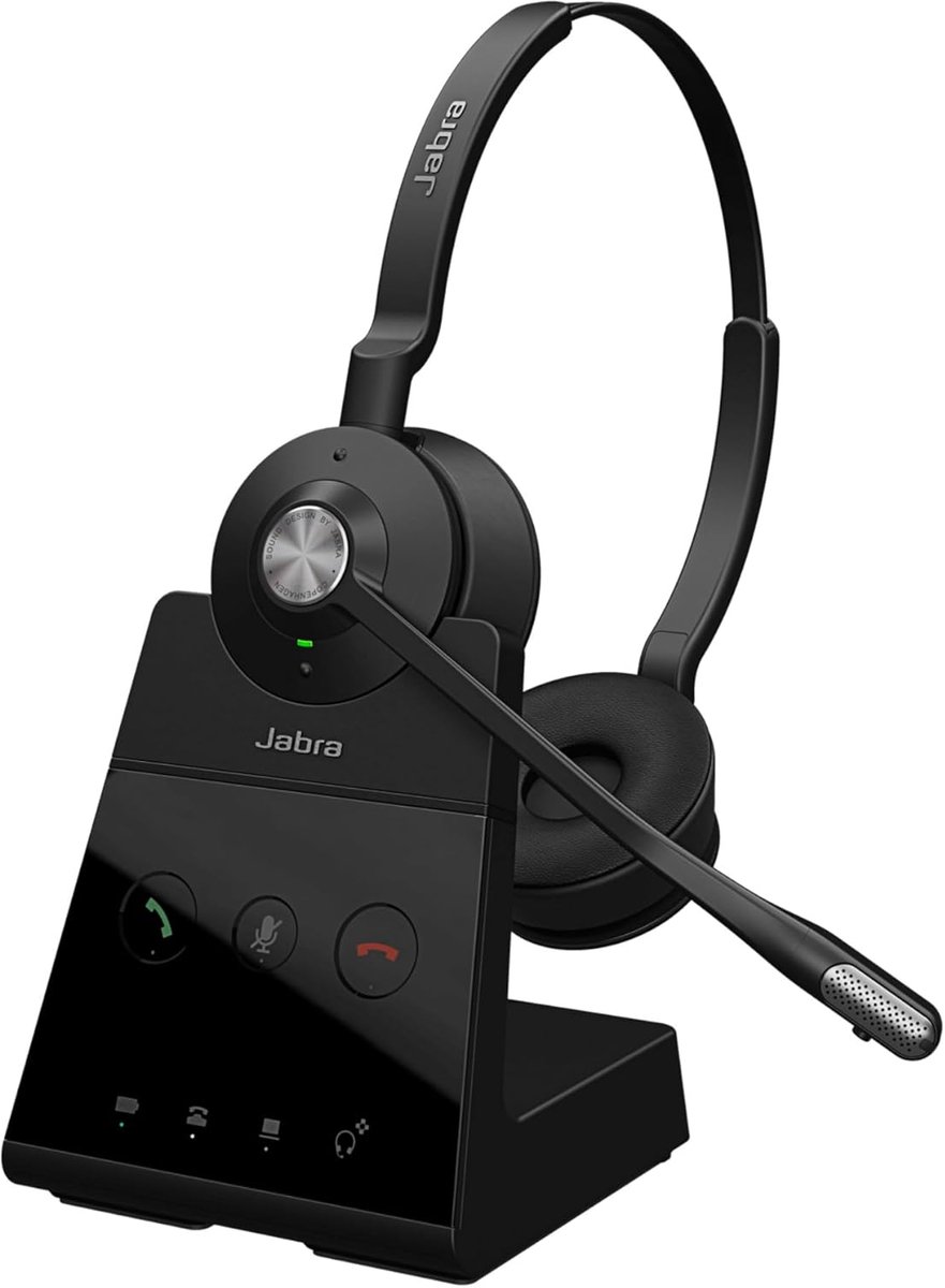 Headset - Audio Accessoire - Communicatie - Ergonomisch Ontwerp - 305mm Breed - Zwart