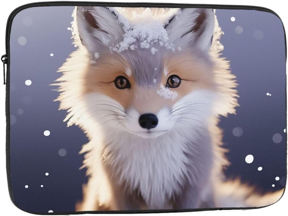 Laptop Sleeve - Notebook Tas - Dagelijks Gebruik - Schokbestendig Neopreen - 10-17 Inch - Zwart