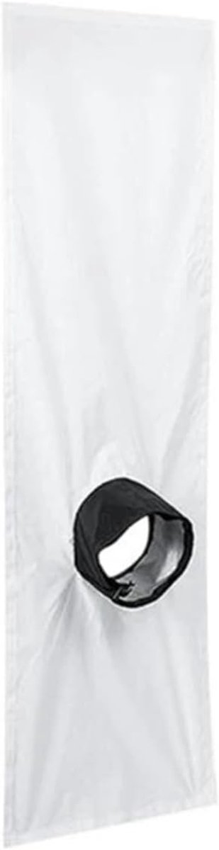 Raamafdichting Doek - Mobiele Airco - Koelte Binnen - Universeel Toepasbaar - 2 Meter - Wit