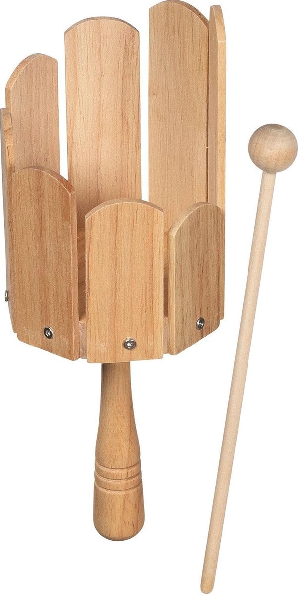 Houten Rrommel - Slottrommel - Muziek Maken - Natuurlijk Materiaal - 245 x 85 cm - Houtkleur