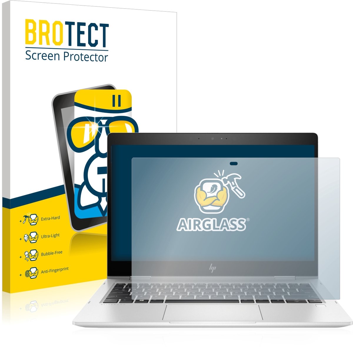 Screenprotector voor HP EliteBook x360 830 G6 Beschermglas transparant