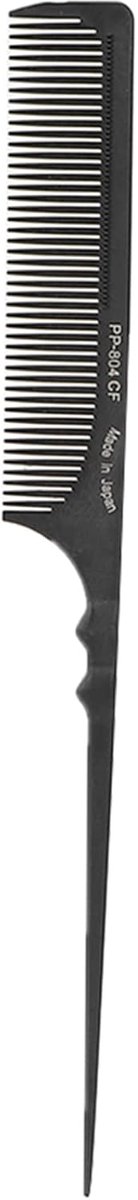 Haarkam - Prikstaartkam Stylingkam - Professioneel Kapsel Creëren - Hittebestendig ABS Materiaal - 28 x 4 cm - Zwart