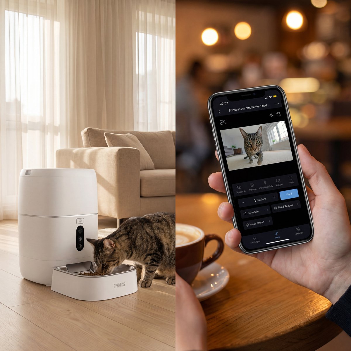 Smartwares Group Princess Automatische Voerbak thumbnail 2