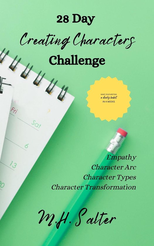 28 Day Creating Characters Challenge - cover