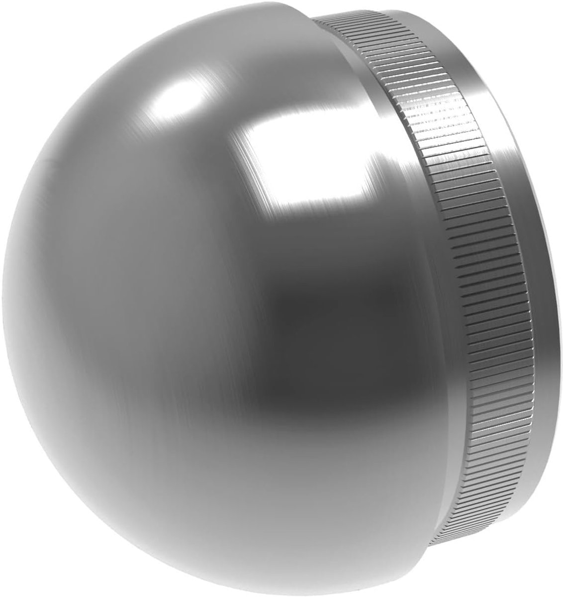 Roestvrij stalen leuning - Trapaccessoires - Veilig traplopen - Configuratie op maat - 424 mm diameter - Metaal