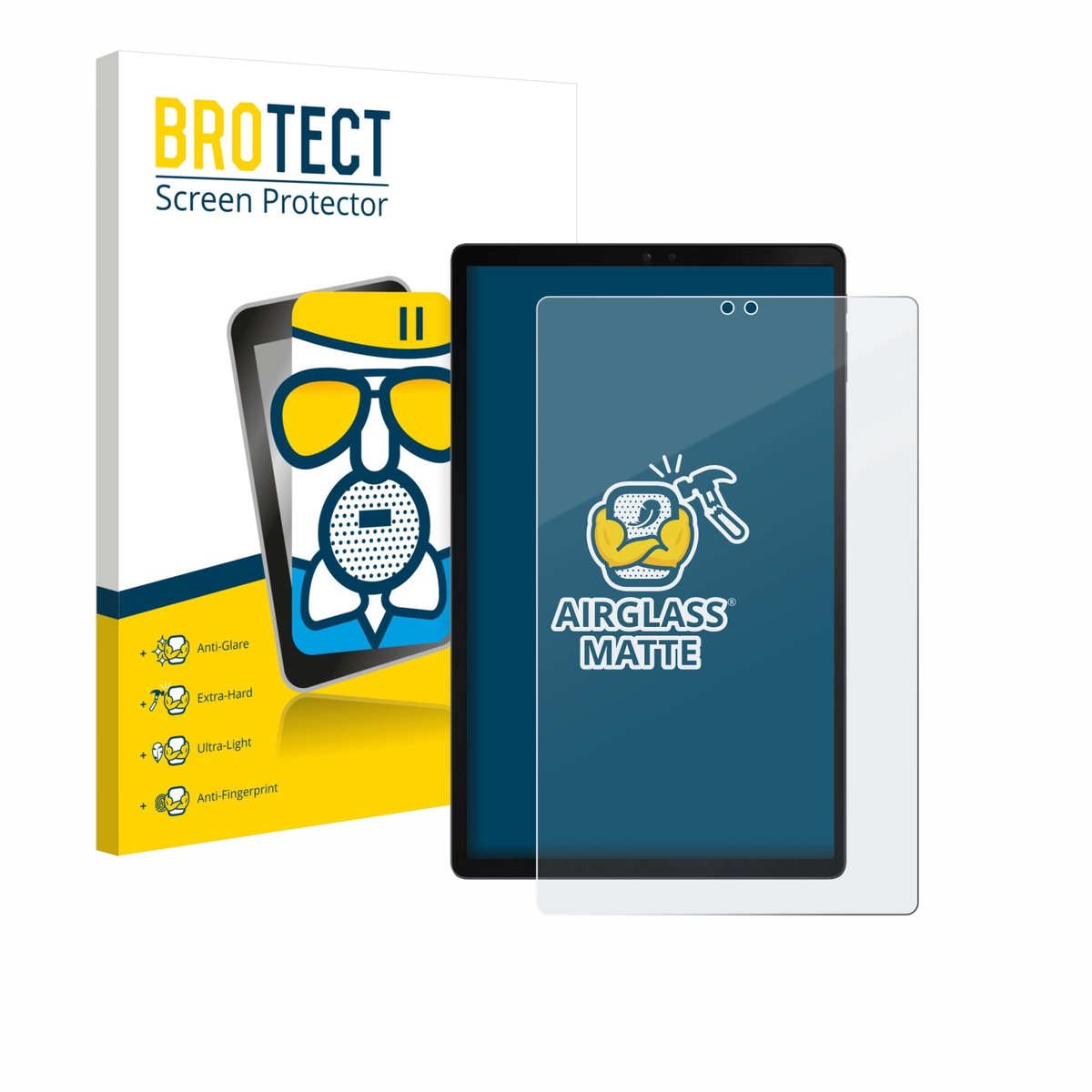 BROTECT - Screenprotector voor ZTE Blade X1001 - Folie Beschermfolie Beschermglas matte