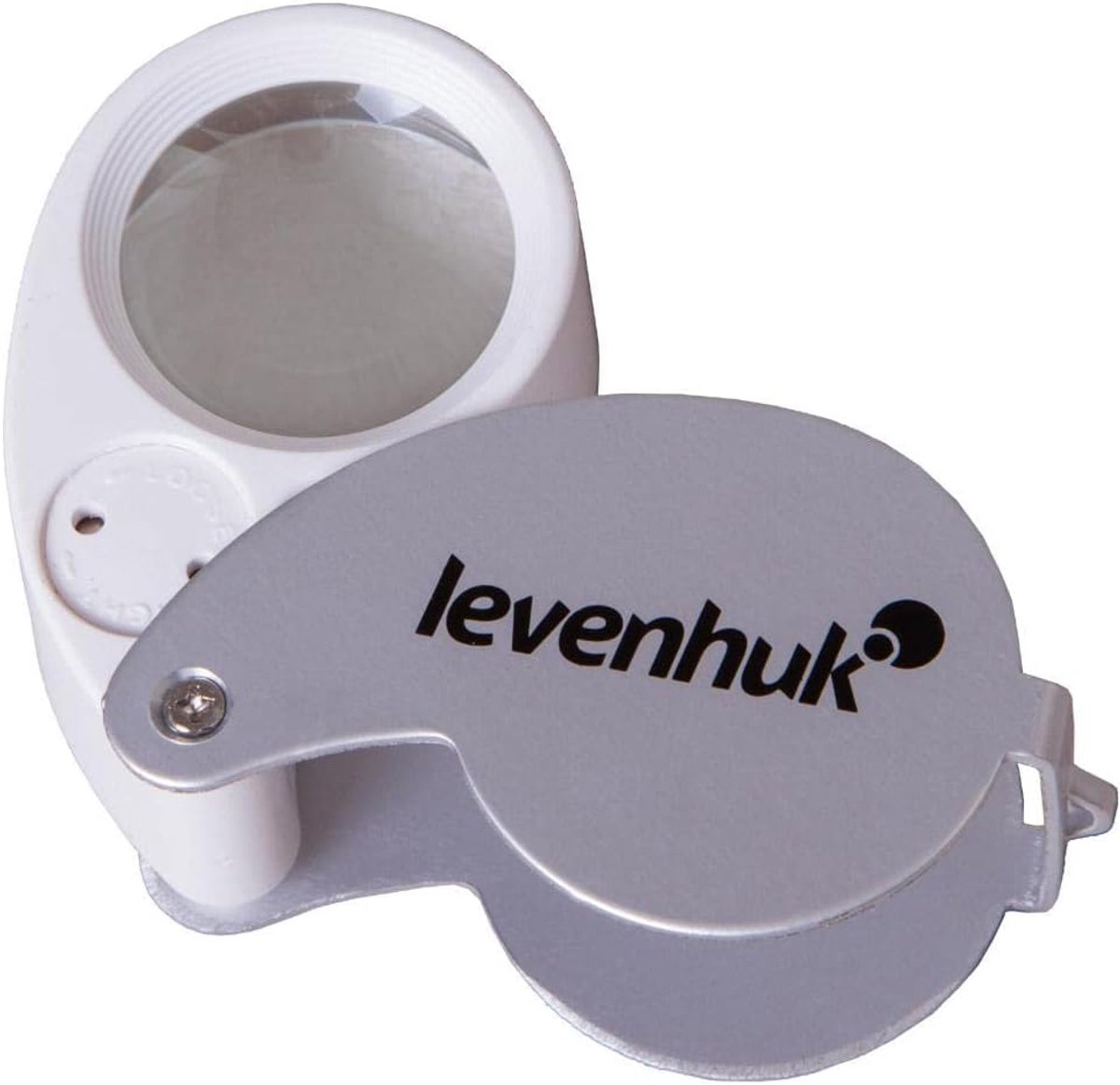 Vergrootglas Opvouwbaar - Loep - Gedetailleerd Bekijken - Ingebouwde LED Verlichting - 40x Vergroting - Metaal