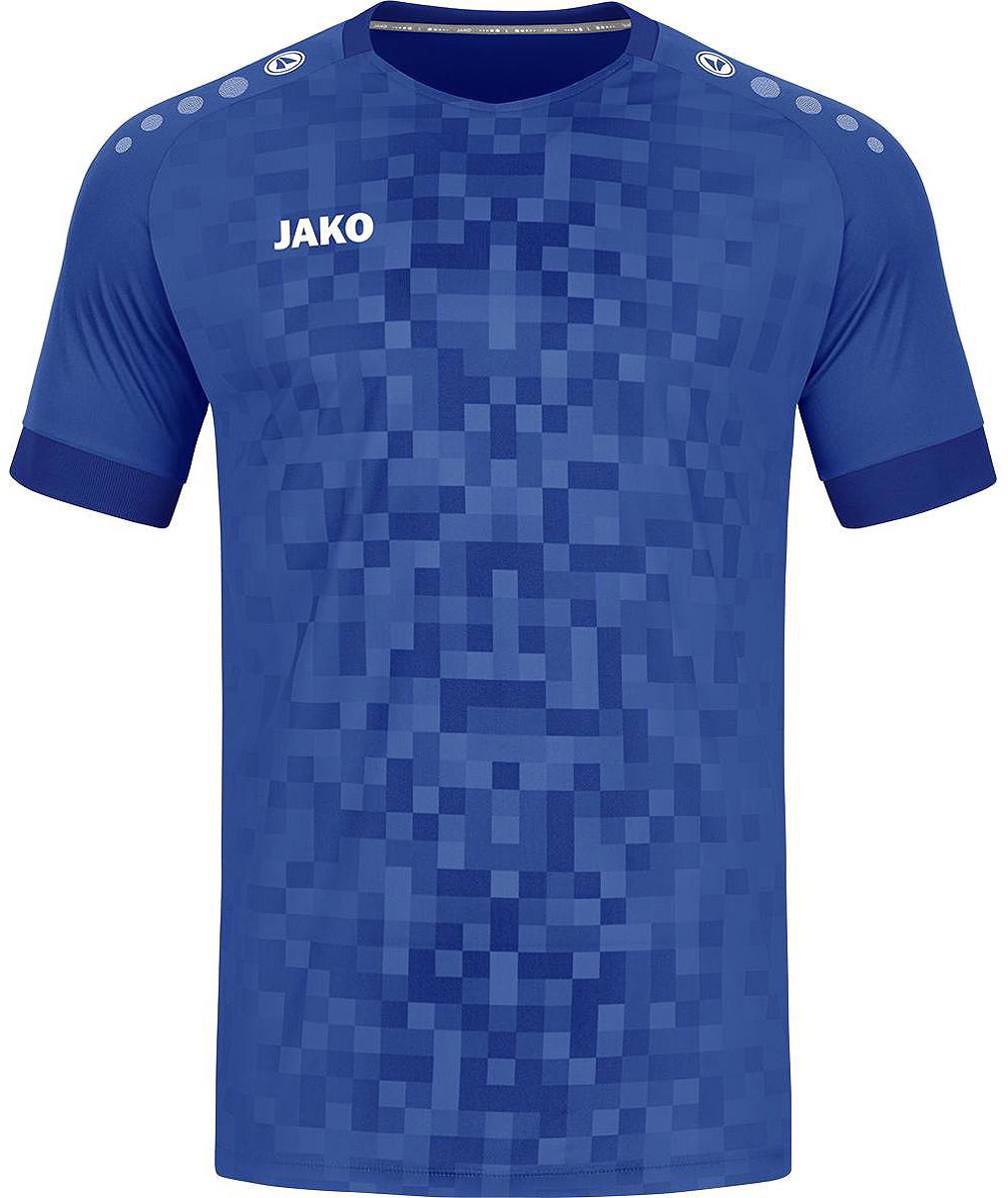Jako Pixel Shirt Korte Mouw Kinderen - Sportroyal | Maat: 140