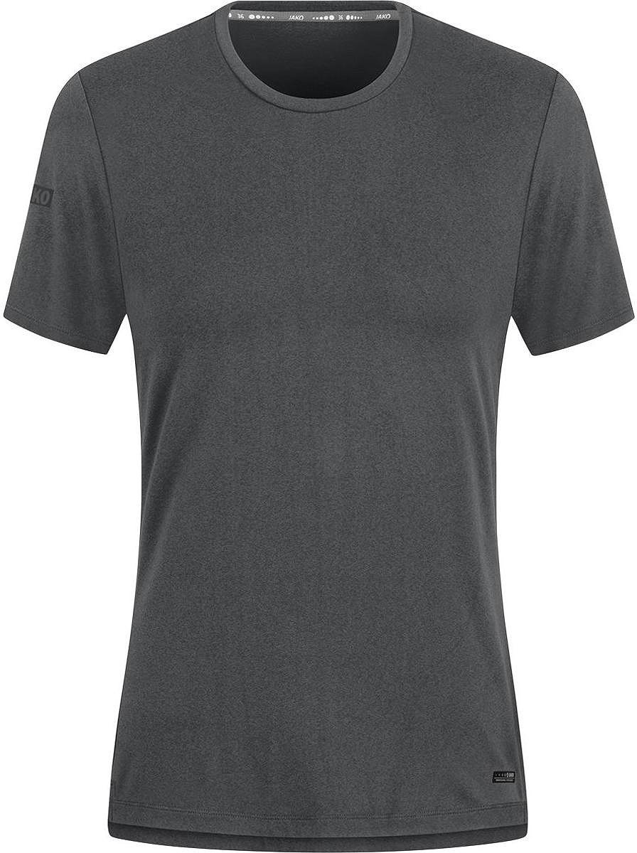 Jako Pro Casual T-Shirt Dames - Asgrijs | Maat: 34