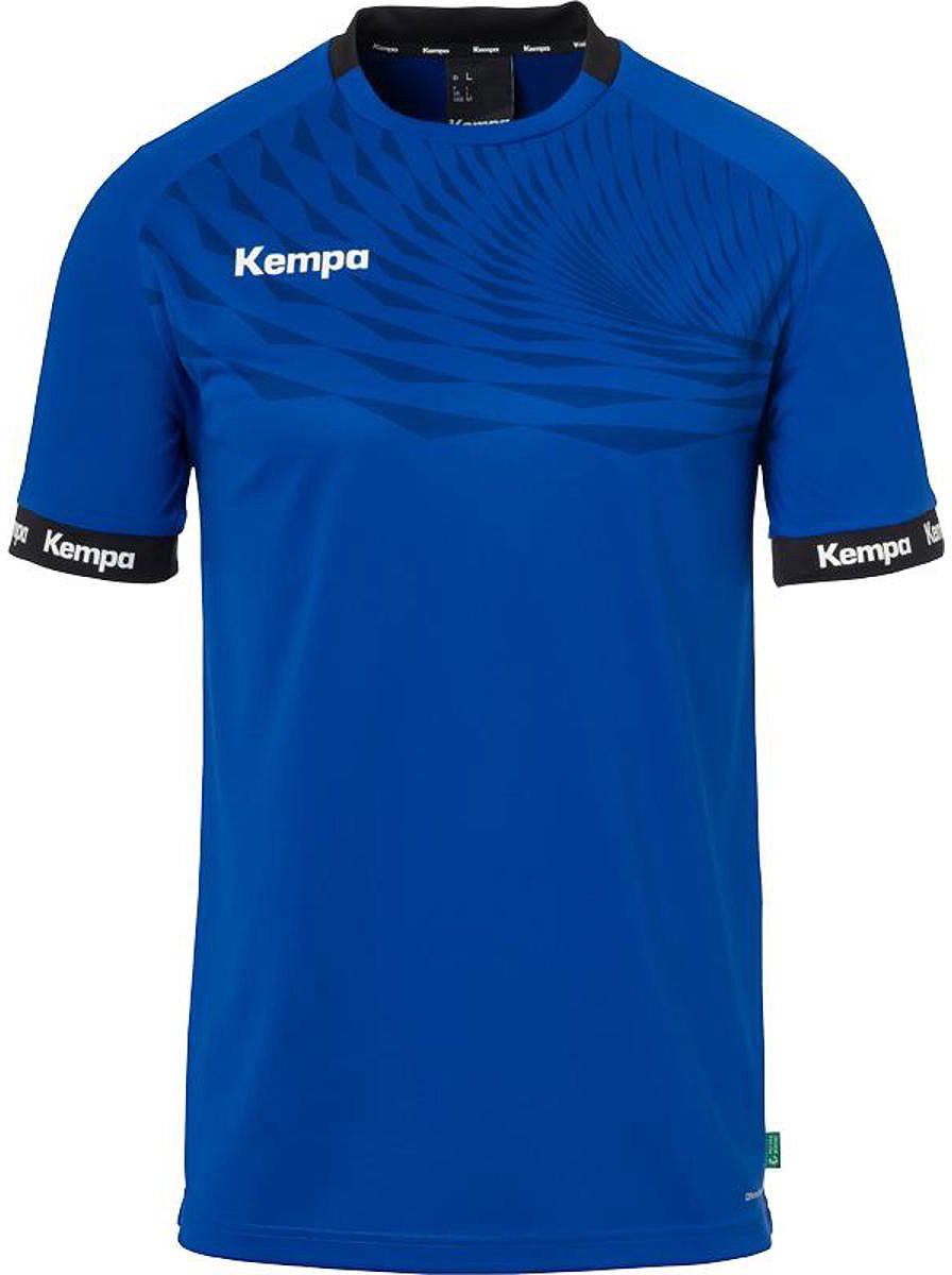 Kempa Wave 26 Shirt Korte Mouw Heren - Royal | Maat: XL