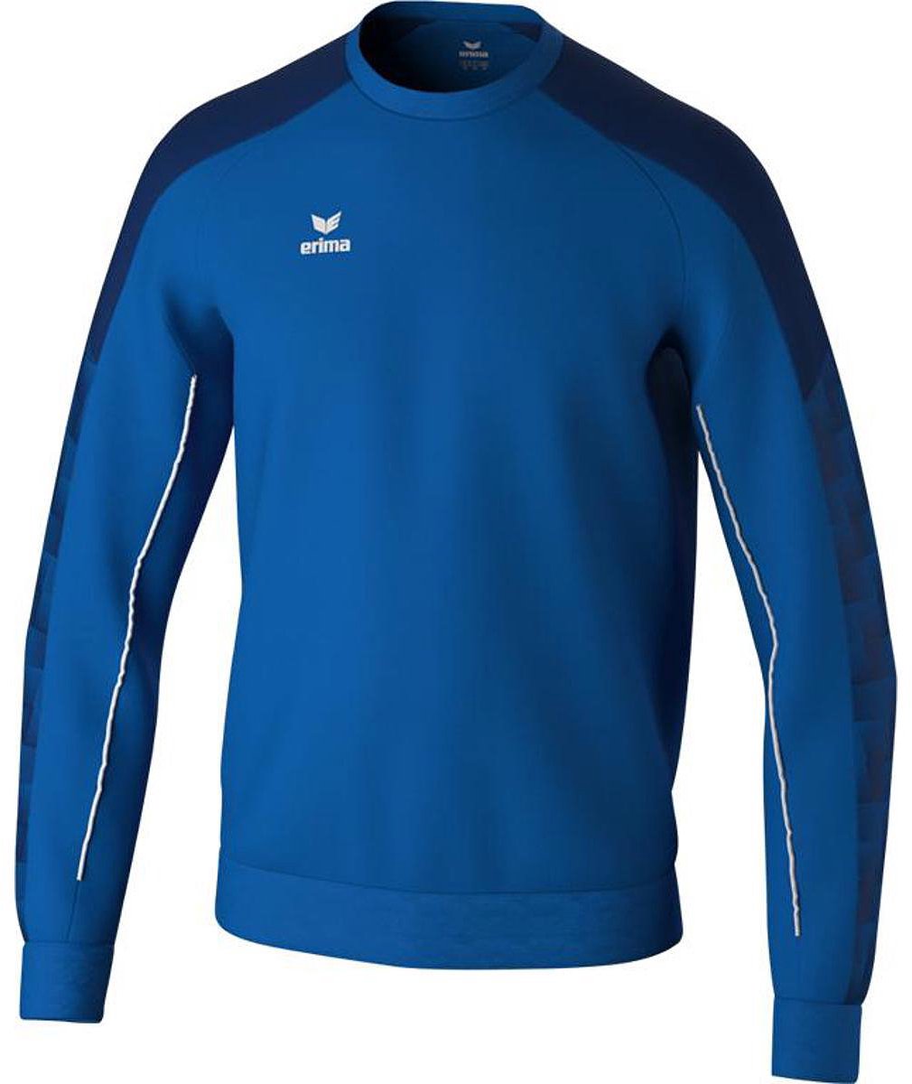 Erima Evo Star Sweatshirt Kinderen - Royal / Marine | Maat: 116