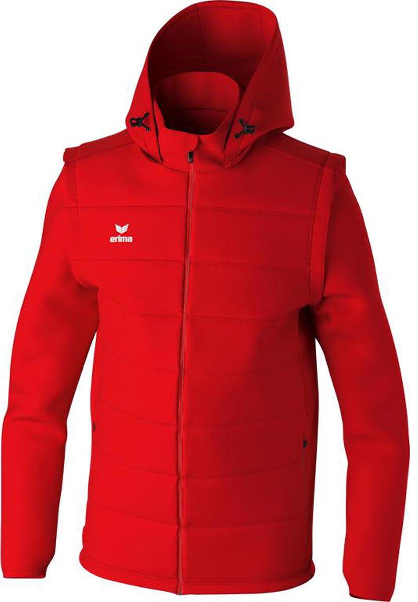 Erima Team Jack Met Afneembare Mouwen Heren - Rood | Maat: XXXL