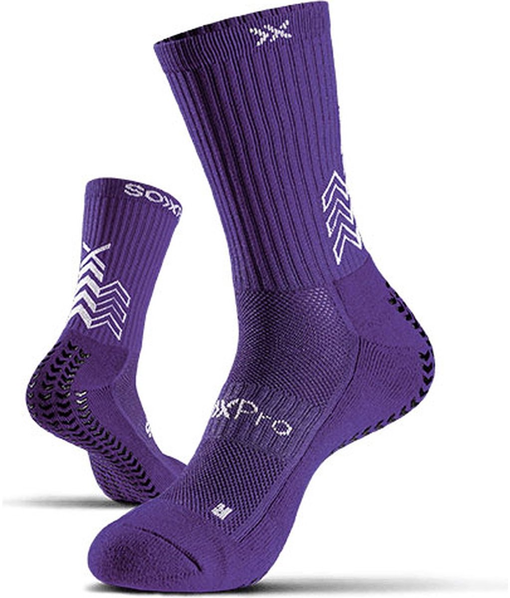 Gearxpro Soxpro Classic Gripsokken - Paars | Maat: 41-46