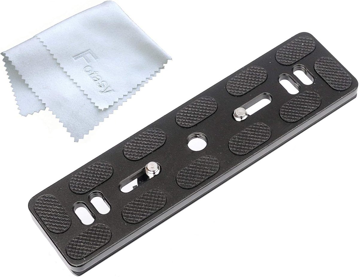 Lensplaat - Statiefplaat - Snel Wisselen - Arca Swiss Compatibel - 150mm Lengte - Zwart