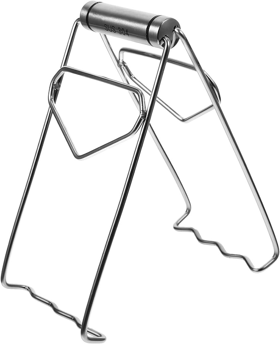 Anti-hete Klem - Schotel Lifter - Veilig Koken - Roestvrij Staal - 19.5 Cm