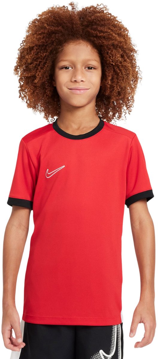 Nike Team T-shirt Kinderen Dri-FIT Academy 25 SS Rood - Maat XS