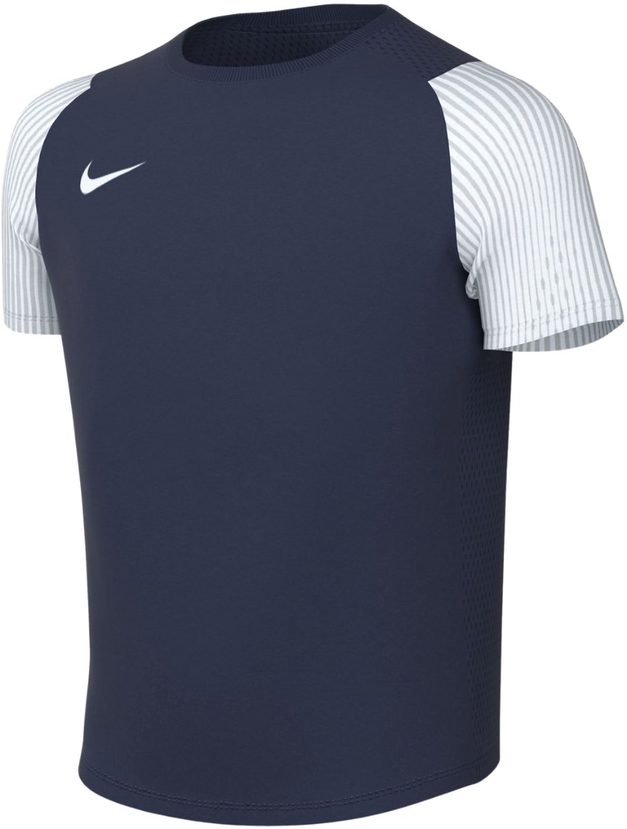 Nike Team T-shirt Kinderen Dri-FIT Academy II Donkerblauw-Wit - Maat XL