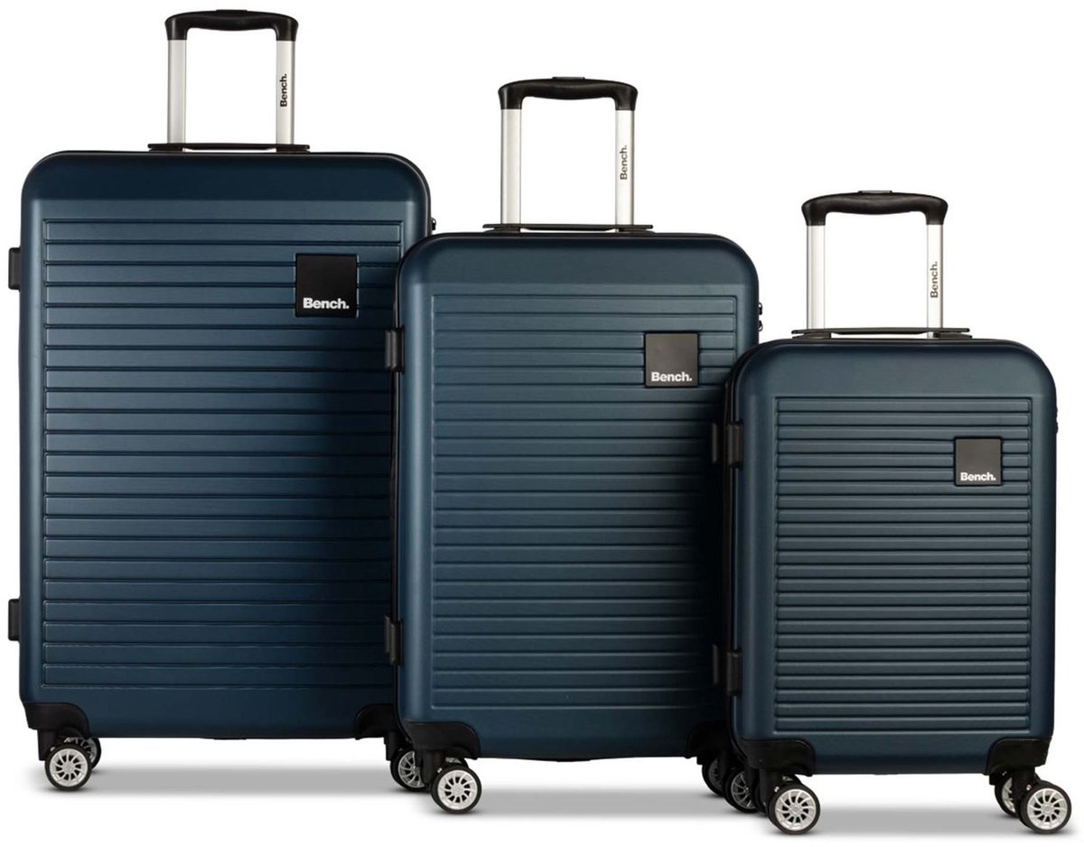 Bench. trolley Voyage Trolley-Set S / M / L Navy Blue donkerblauw 55cm