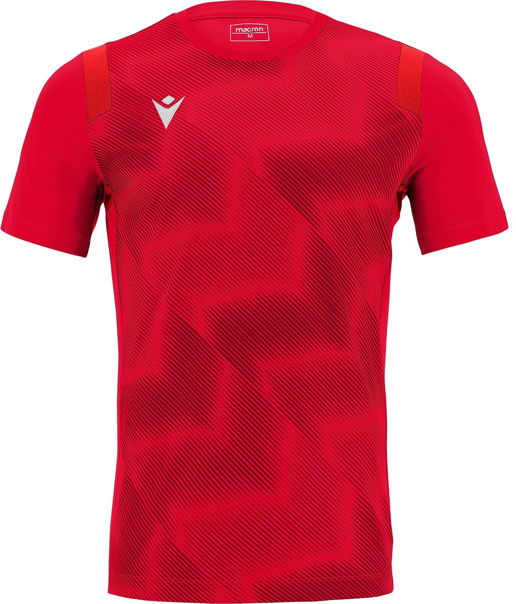 Macron Rodders Shirt Korte Mouw Heren - Rood | Maat: S