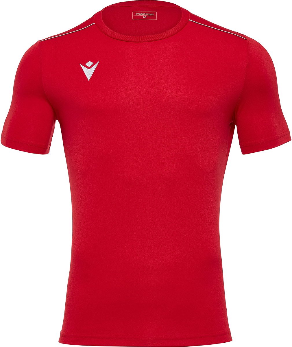 Macron Rigel Hero Shirt Korte Mouw Kinderen - Rood | Maat: 164