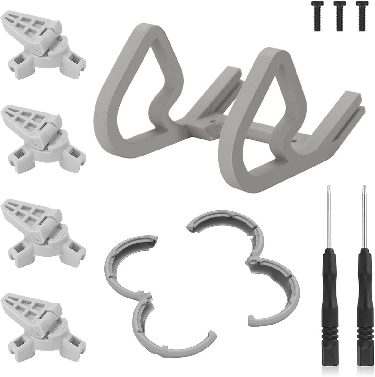 Drone Camera Bescherming - Gimbal Bumper - Vliegveiligheid - Aluminiumlegering - 20 Gram - Grijs