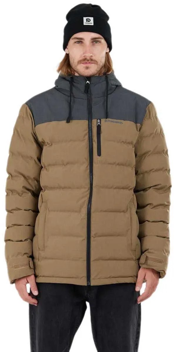 Fundango Passat Padded Jas Bruin XL Man