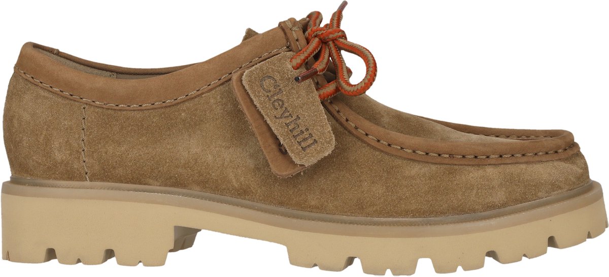Clarks Schnürschuhe Cleyhill Seam Camel