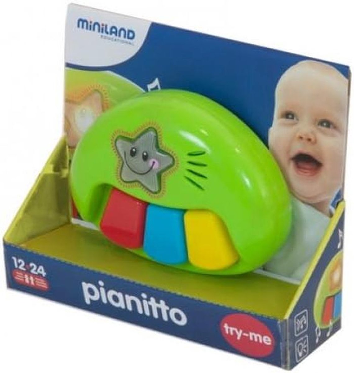 Babypiano met Lichteffecten en Muziek voor Jonge Kinderen