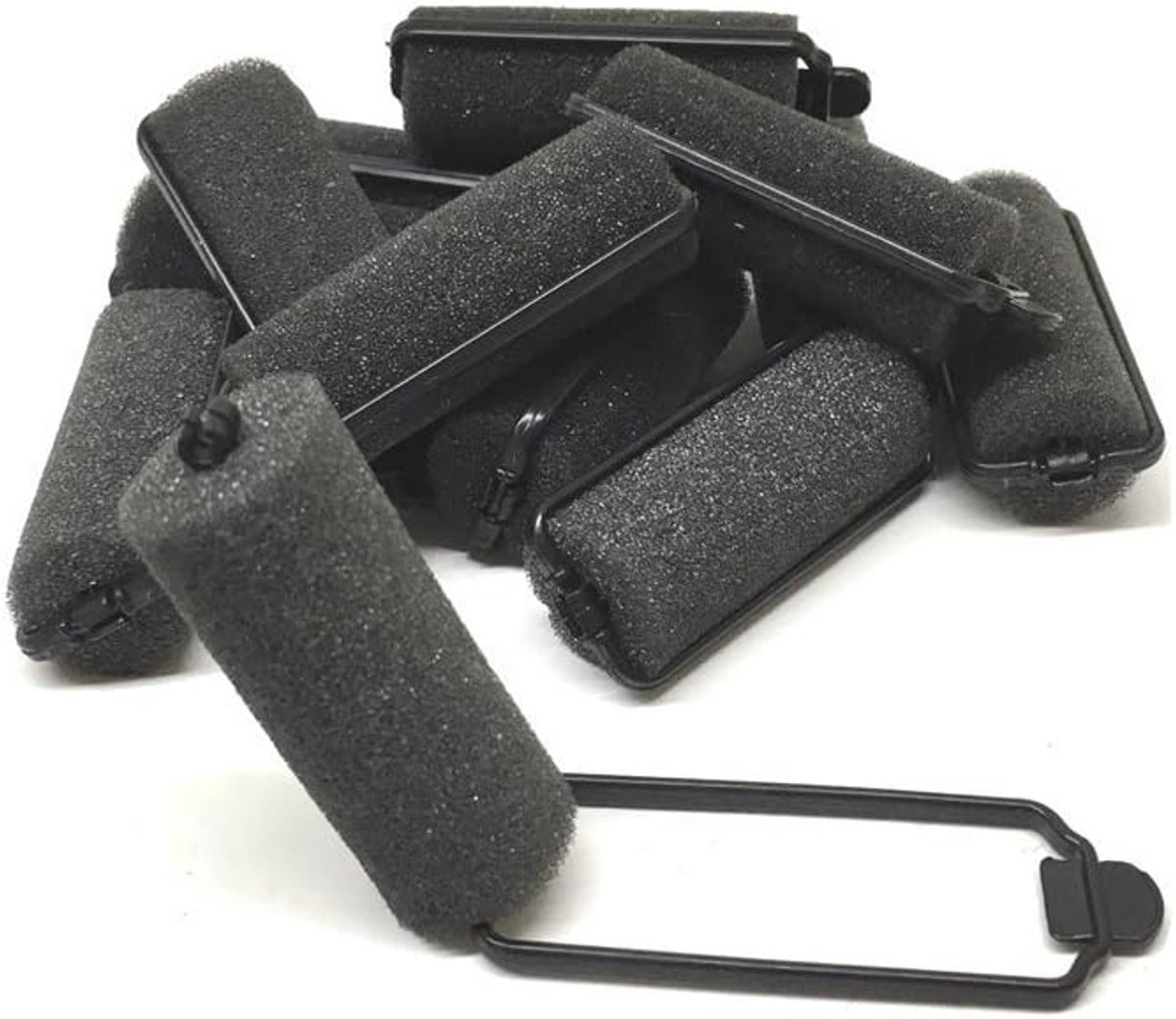 12 Stuks Foam Spons Haarrollers Klein Formaat voor Krullen